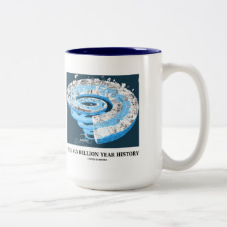 Taza Bicolor Nuestra Historia De 4.500 Millones De Años (Tiempo
