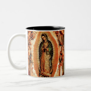 Taza Bicolor Nuestra señora de Guadalupe