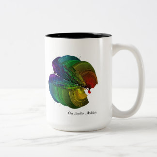 Taza Bicolor Nuestras agujas modulan