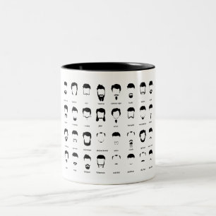 Taza Bicolor Nueva carta de la barba