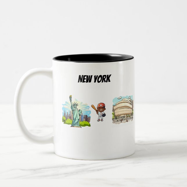 Taza Bicolor Nueva York (Izquierda)