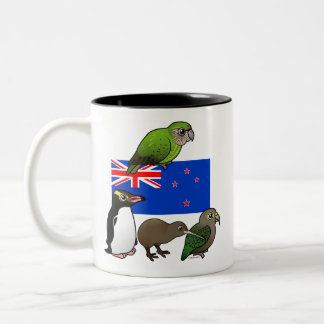 Taza Bicolor Nueva Zelanda Birdorables