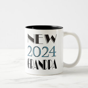 Taza Bicolor Nuevo Abuelo Mug 2024