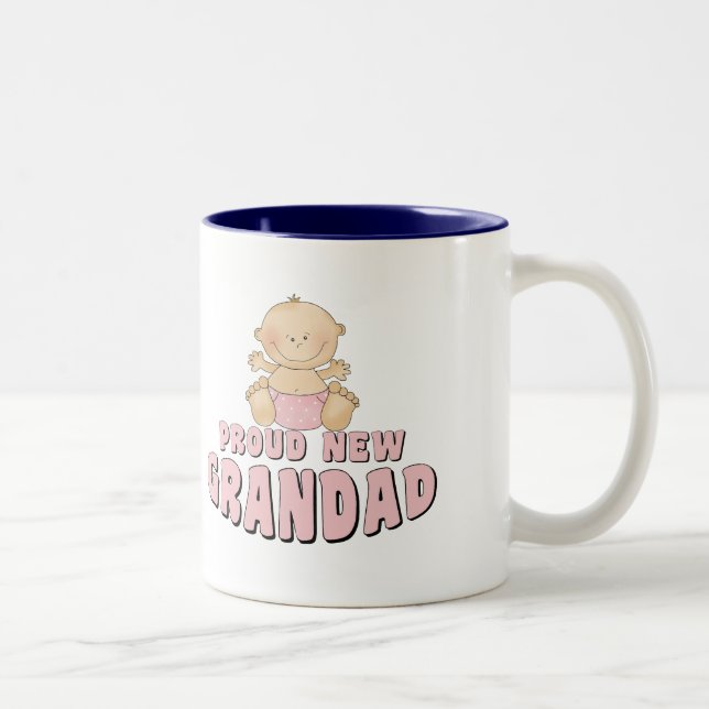Taza Bicolor NUEVO chica    ORGULLOSO del Grandad (Derecha)