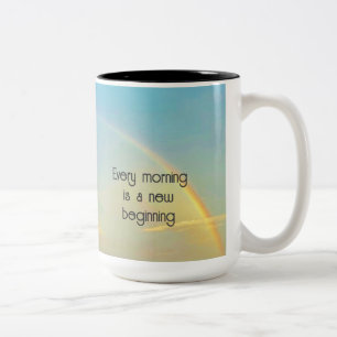 Taza Bicolor Nuevo comienzo