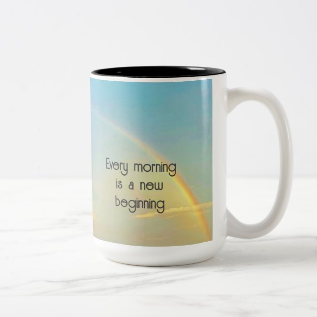 Taza Bicolor Nuevo comienzo (Derecha)