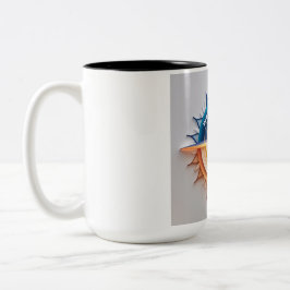 Taza Bicolor Nuevo día, nueva fuerza