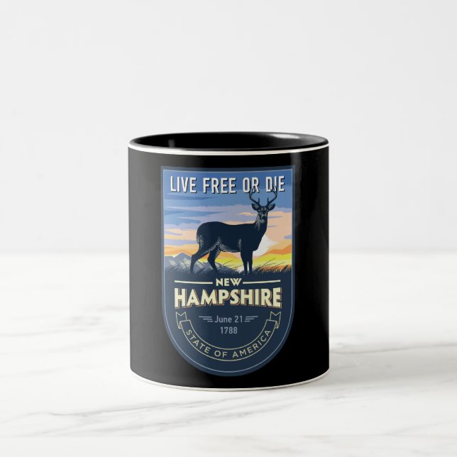 Taza Bicolor Nuevo Hampshire (Centro)