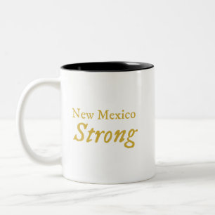 Taza Bicolor Nuevo México Fuerte café Mug