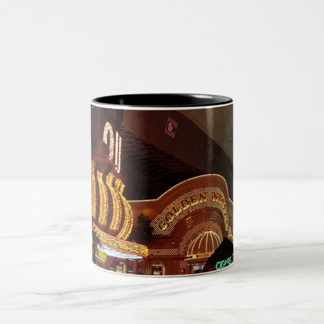 Taza Bicolor Nugget de oro de Las Vegas (Centro)