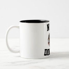 Taza Bicolor Número 1 perro Mamá Día de la Madre Amantes de las