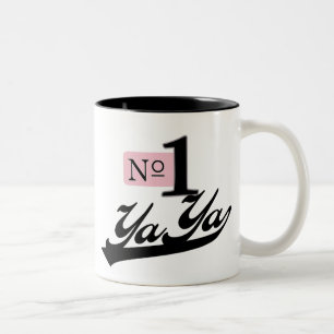 Taza Bicolor Número uno YaYa