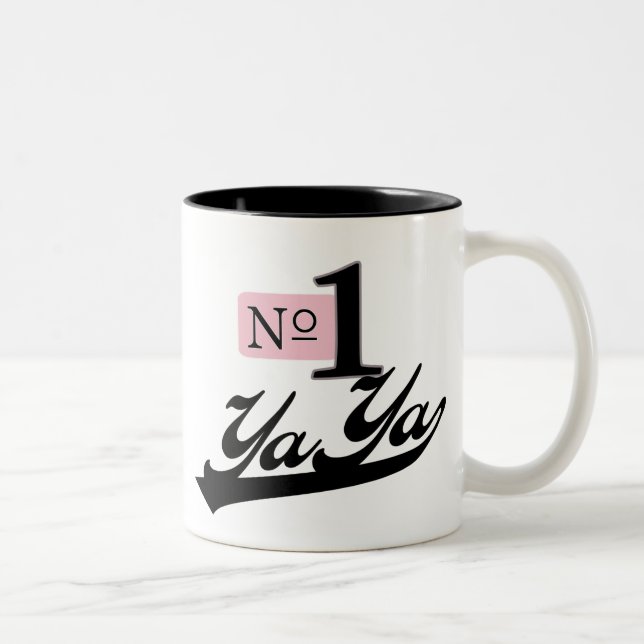Taza Bicolor Número uno YaYa (Derecha)