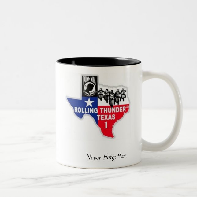 Taza Bicolor Nunca olvidado (Derecha)