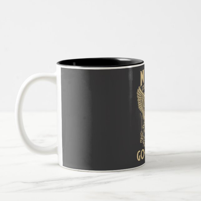 Taza Bicolor Nunca Subestimes El Poder De Goodman (Izquierda)