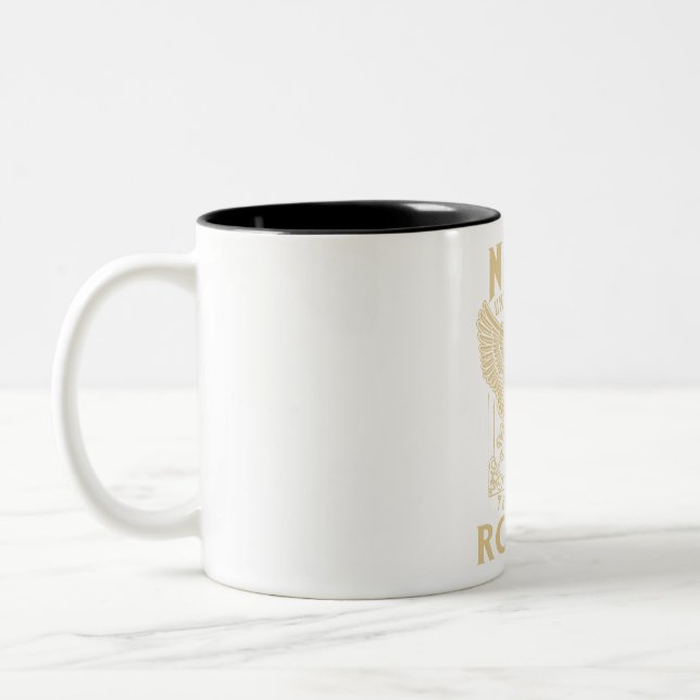 Taza Bicolor Nunca Subestimes El Poder De Rogers (Izquierda)