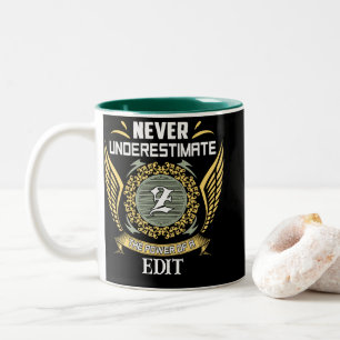Taza Bicolor Nunca Subestimes El Poder De Un James