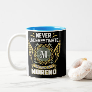 Taza Bicolor Nunca Subestimes El Poder De Un Moreno