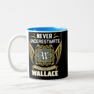 Taza Bicolor Nunca Subestimes El Poder De Un Wallace