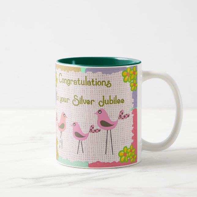 Taza Bicolor Nuns Silver Jubilee Gifts (Derecha)