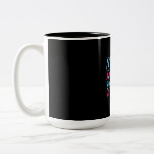 Taza Bicolor Nurse Gift Super Nurse Super Tired