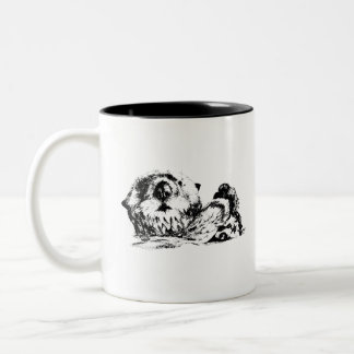 Taza Bicolor Nutria de mar