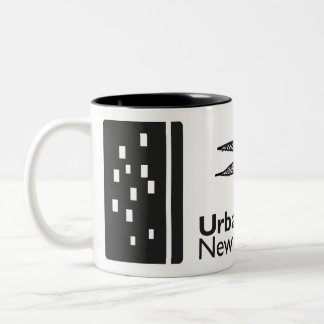 Taza Bicolor NYC Urbanismo Sketchers Mug