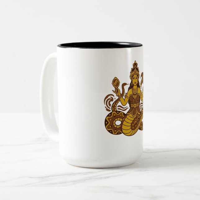 Taza Bicolor Nyi Blorong (Anverso izquierdo)
