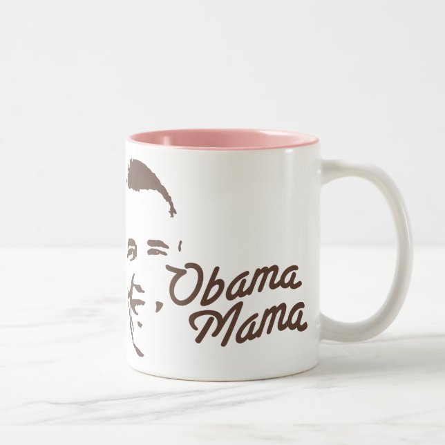 TAZA BICOLOR OBAMA MAMA (Derecha)