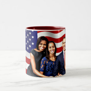 Taza Bicolor Obama, si podemos.