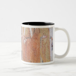 Taza Bicolor Obispo de concesión de Constantina IV privilegios