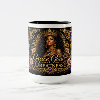 Taza Bicolor Objetivos de Gracia Grandeza