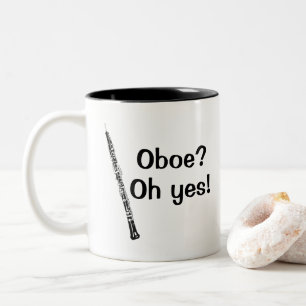 Taza Bicolor Oboe Oh Yes Instrument