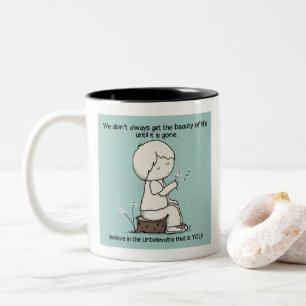 Taza Bicolor Observa la Belleza de la Vida