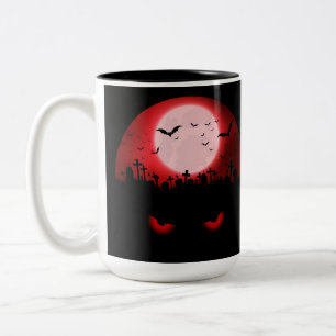 Taza Bicolor Observadores nocturnos oscuros