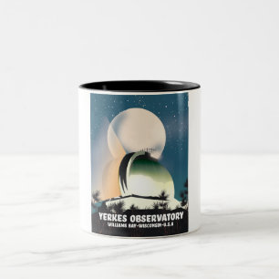 Taza Bicolor Observatorio Yerkes Williams Bay, Wisconsin, EE. U
