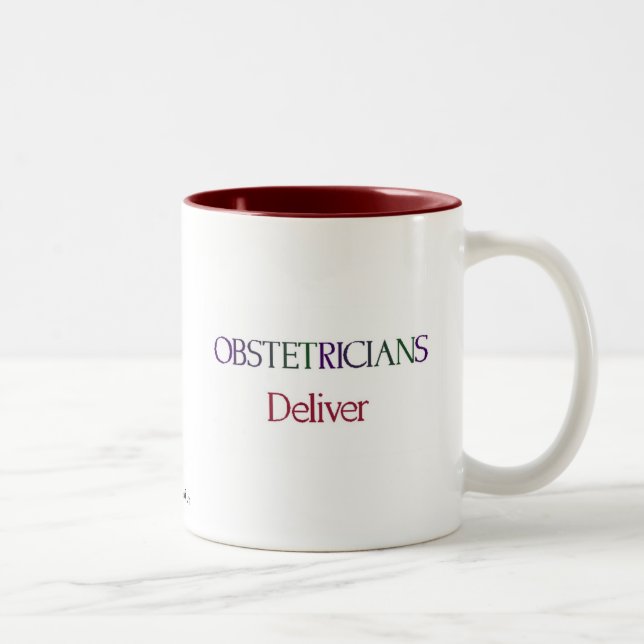 Taza Bicolor Obstetricistas entregan (Derecha)