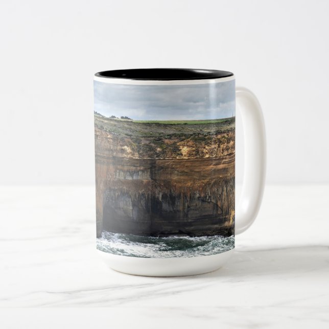 Taza Bicolor Ocean Carved Wonders (Anverso derecho)