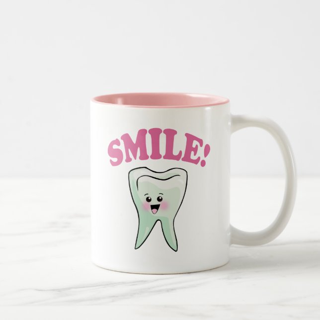 Taza Bicolor Odontología divertida (Derecha)