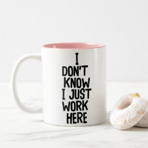 Taza Bicolor Office Cita Gracioso Café De Dos Tonos