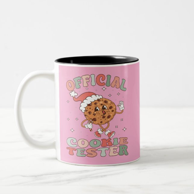 Taza Bicolor Oficial Cookie Tester (Izquierda)