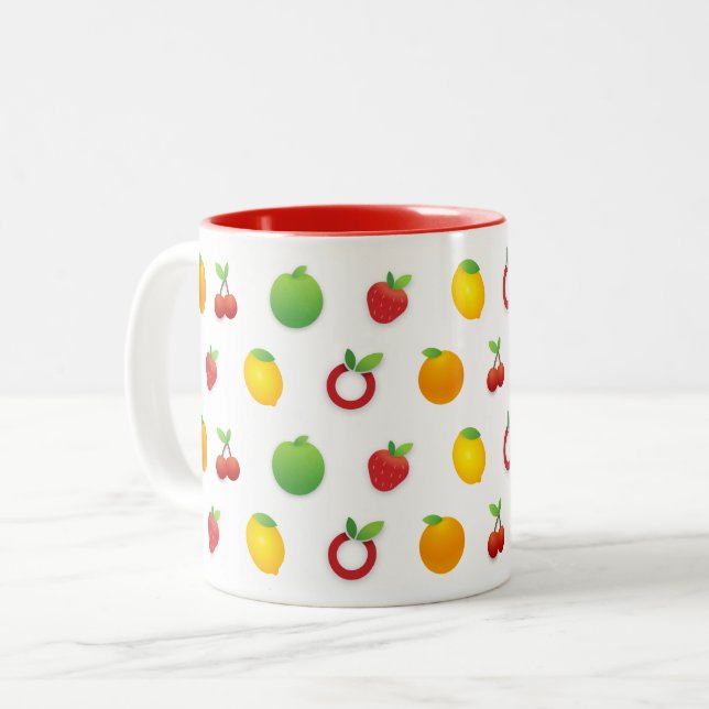Taza Bicolor OG Fruit Salad Mug (Anverso izquierdo)
