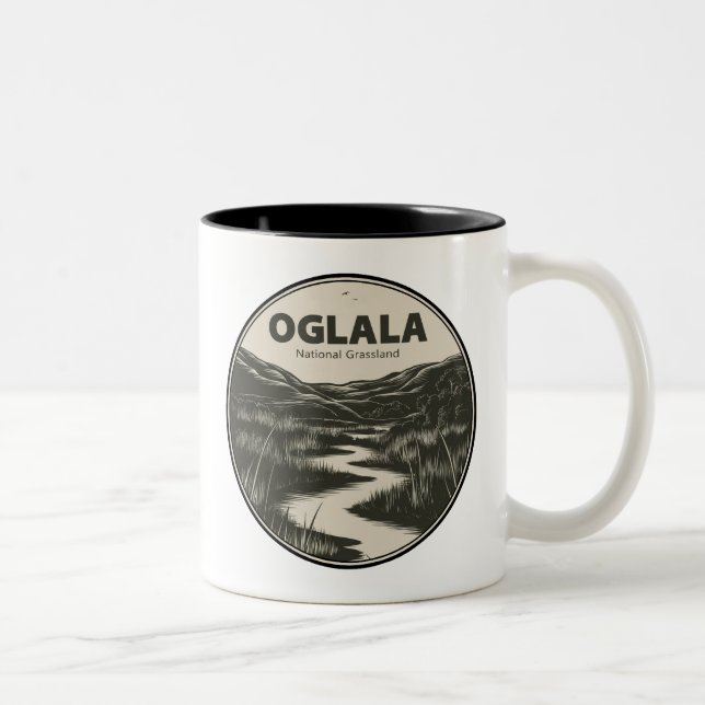 Taza Bicolor Oglala Nebraska Stream (Derecha)