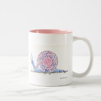 Taza Bicolor ¡¡oh!! ¡El caracol!