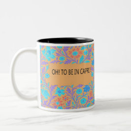 TAZA BICOLOR ¡OH, ESTAR EN CAPRI!