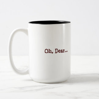 Taza Bicolor Oh, estimado