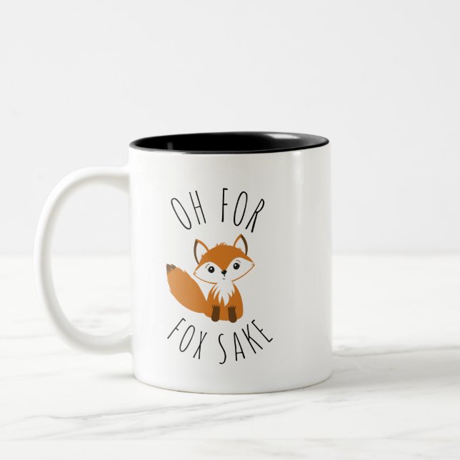 Taza Bicolor Oh por Fox Sake (Izquierda)