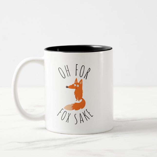 Taza Bicolor Oh por Fox Sake (Izquierda)