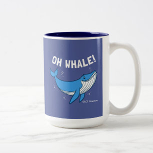 Taza Bicolor Oh Whale