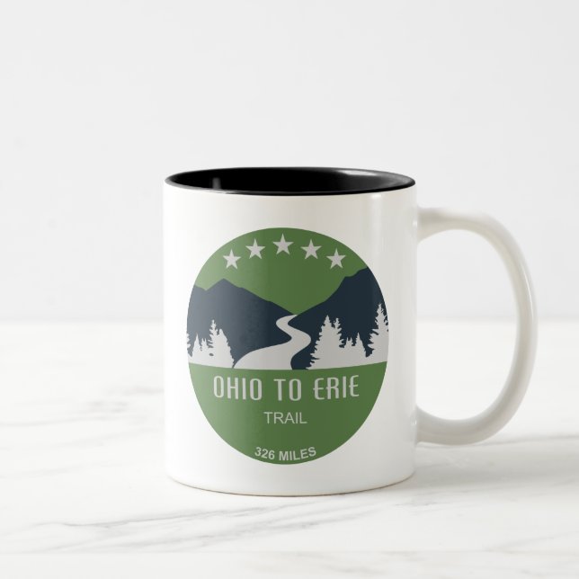 Taza Bicolor Ohio A Erie Trail (Derecha)
